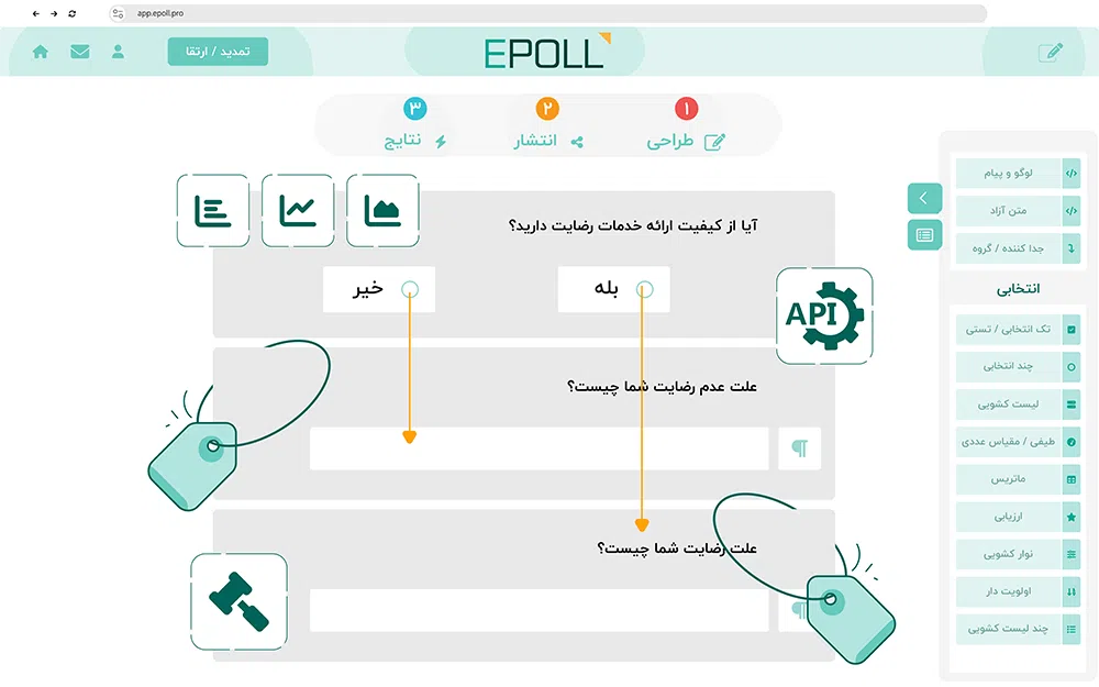 صحفه گرافیکی اپ ایپل برای بازاریابی
