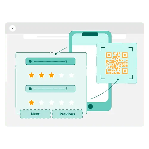 نظرسنجی با QR code