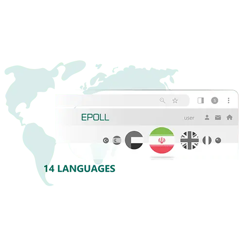 پشتیبانی بیش از ۱۴ زبان زنده دنیا