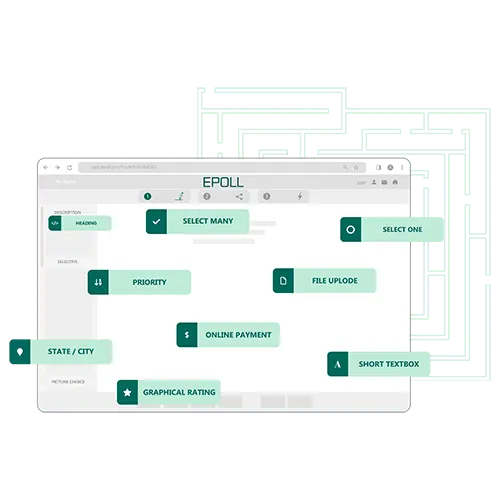 قالب سوالات متنوع در پرسشنامه
